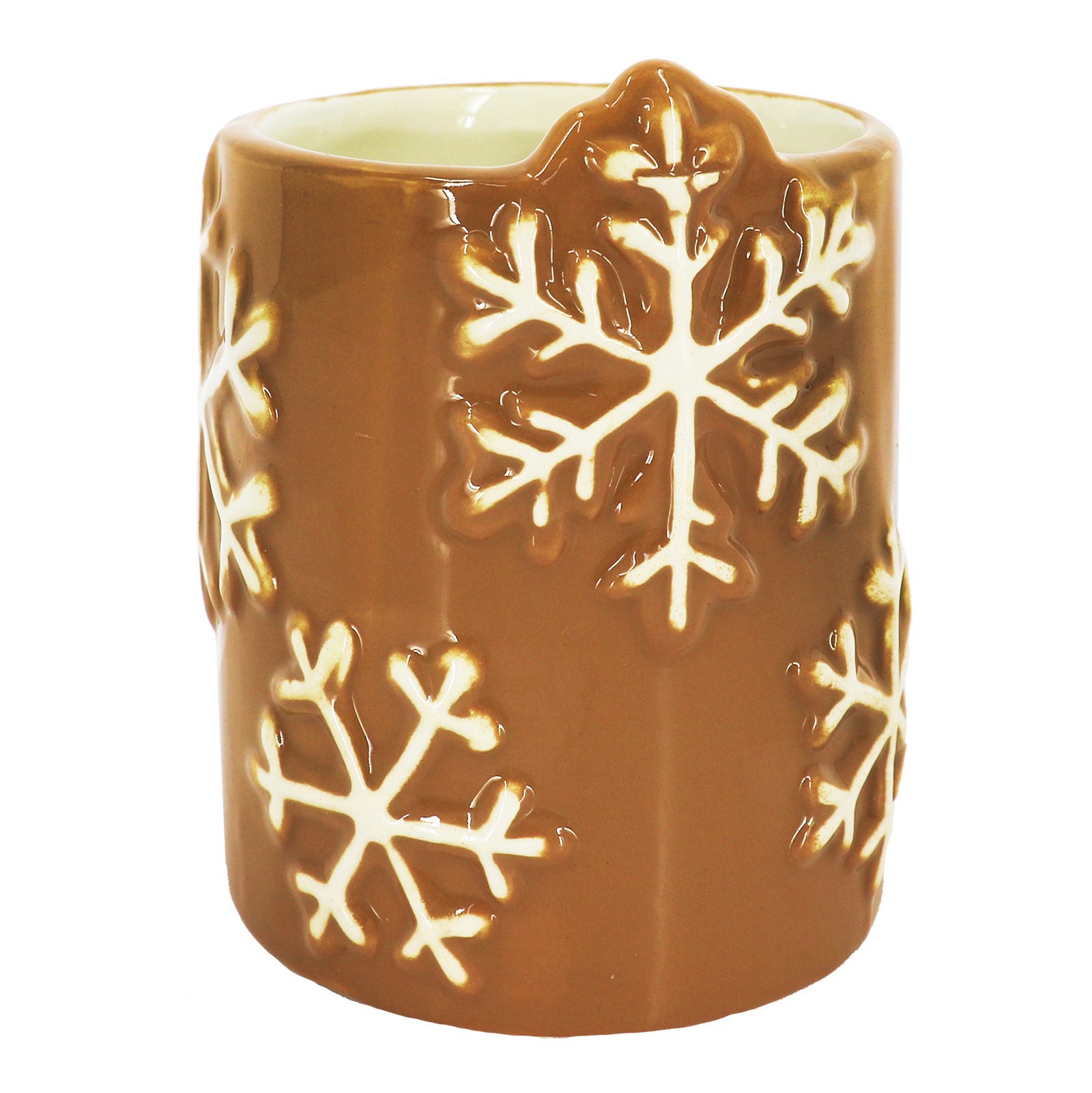 slide 4 of 4, 10oz. Gingerbread Snowflake Mug By Ashland, 10 oz