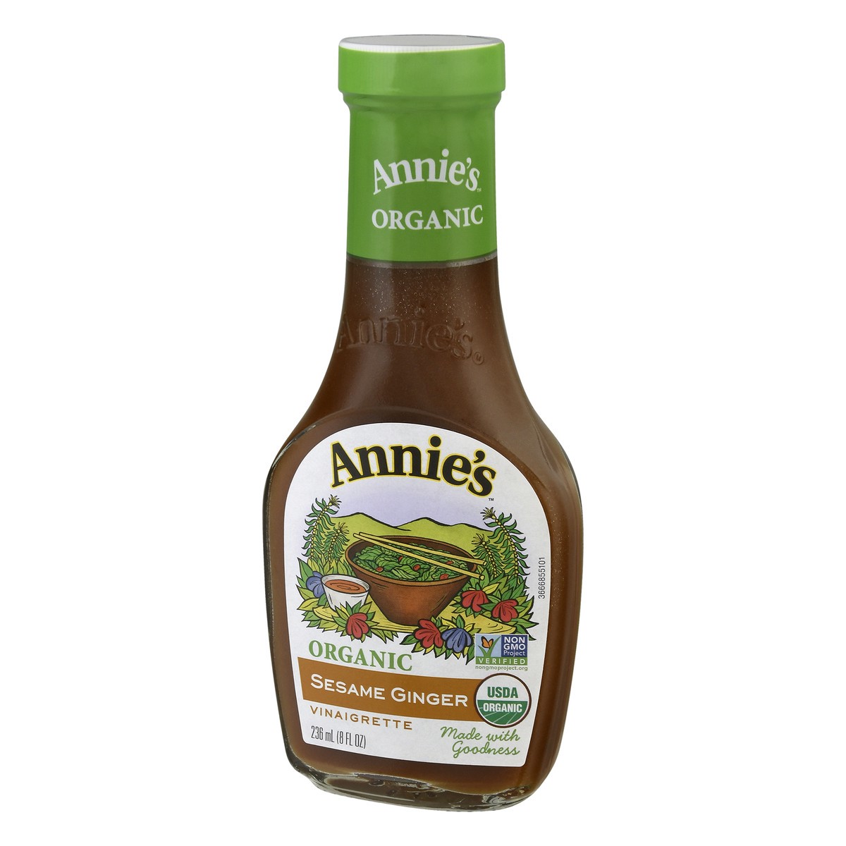 slide 3 of 10, Annie's Organic Sesame Ginger Vinaigrette Salad Dressing, 8 fl oz, 8 fl oz