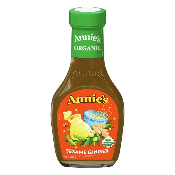 slide 1 of 1, Annie's Naturals Organic Sesame Ginger Dressing, 8 fl oz