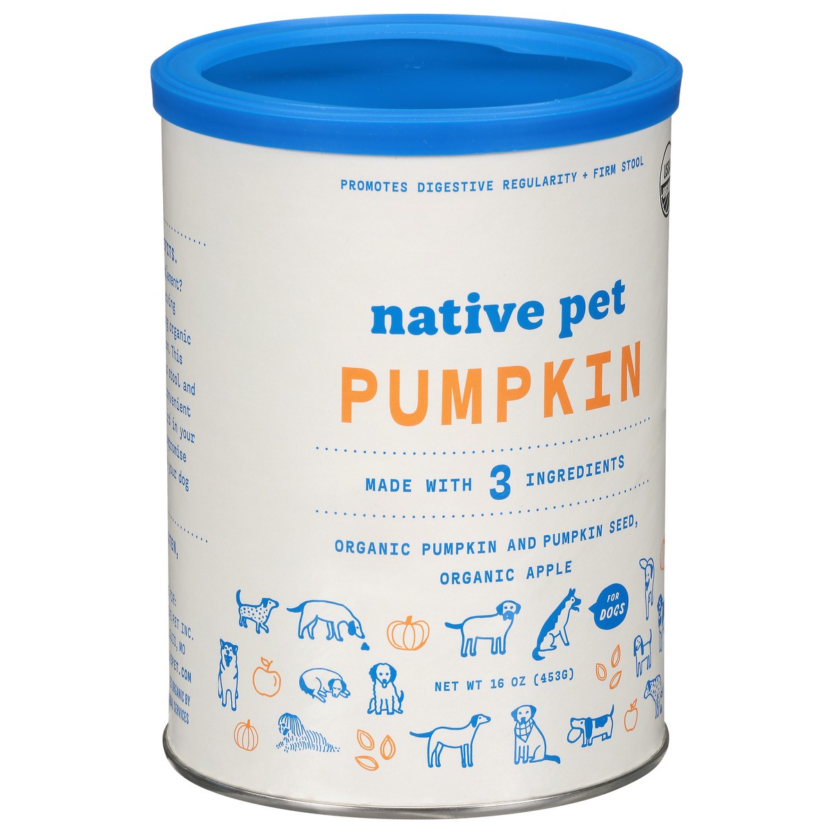 slide 10 of 15, Native Pet Pumpkin 16 oz, 16 oz