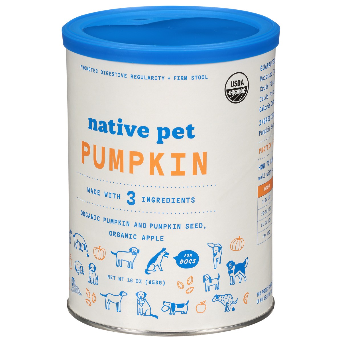 slide 5 of 15, Native Pet Pumpkin 16 oz, 16 oz