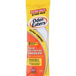 Odor-Eaters Ultra Comfort Insoles, 3 ct