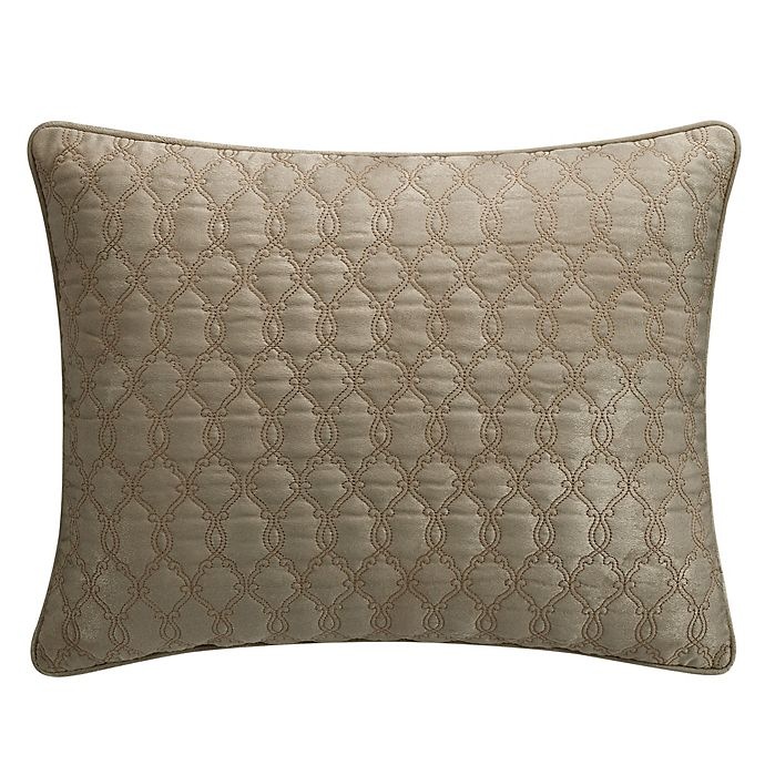 slide 1 of 2, Waterford Amarah Oblong Throw Pillow - Taupe, 16 in x 20 in