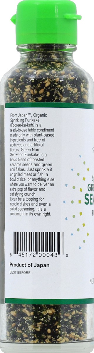 slide 7 of 8, Muso Japan Gold Sprinkling Green Nori Seaweed Furikake Seasoning, 2.5 oz