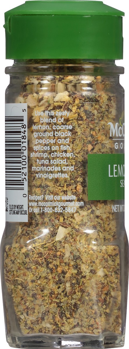 slide 5 of 7, McCormick Gourmet Lemon Pepper Seasoning 2.25 oz. Shaker, 2.25 oz