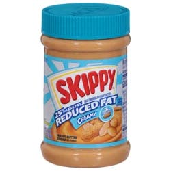 Skippy Peanut Butter Spread Creamy Reduced Fat