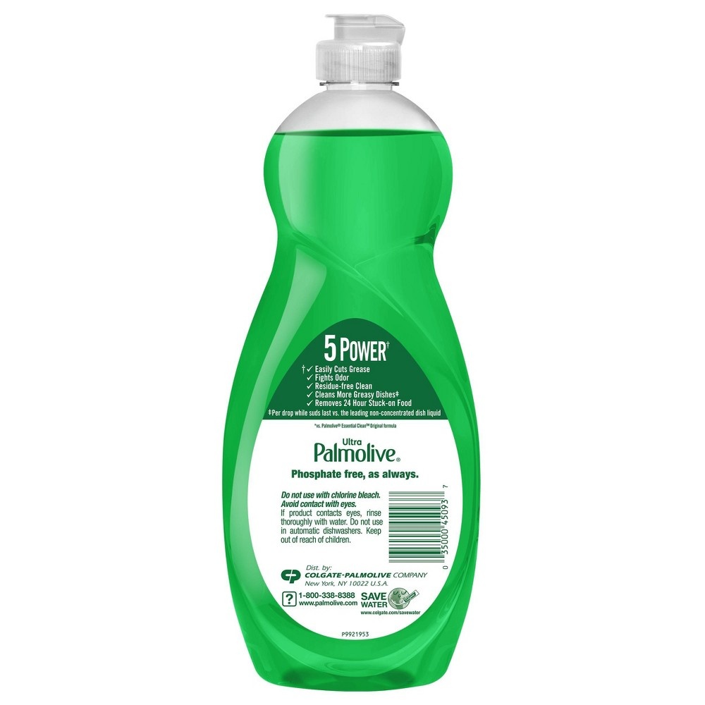 slide 3 of 5, Palmolive Ultra Strength Original Dish Soap, 32.5 fl oz