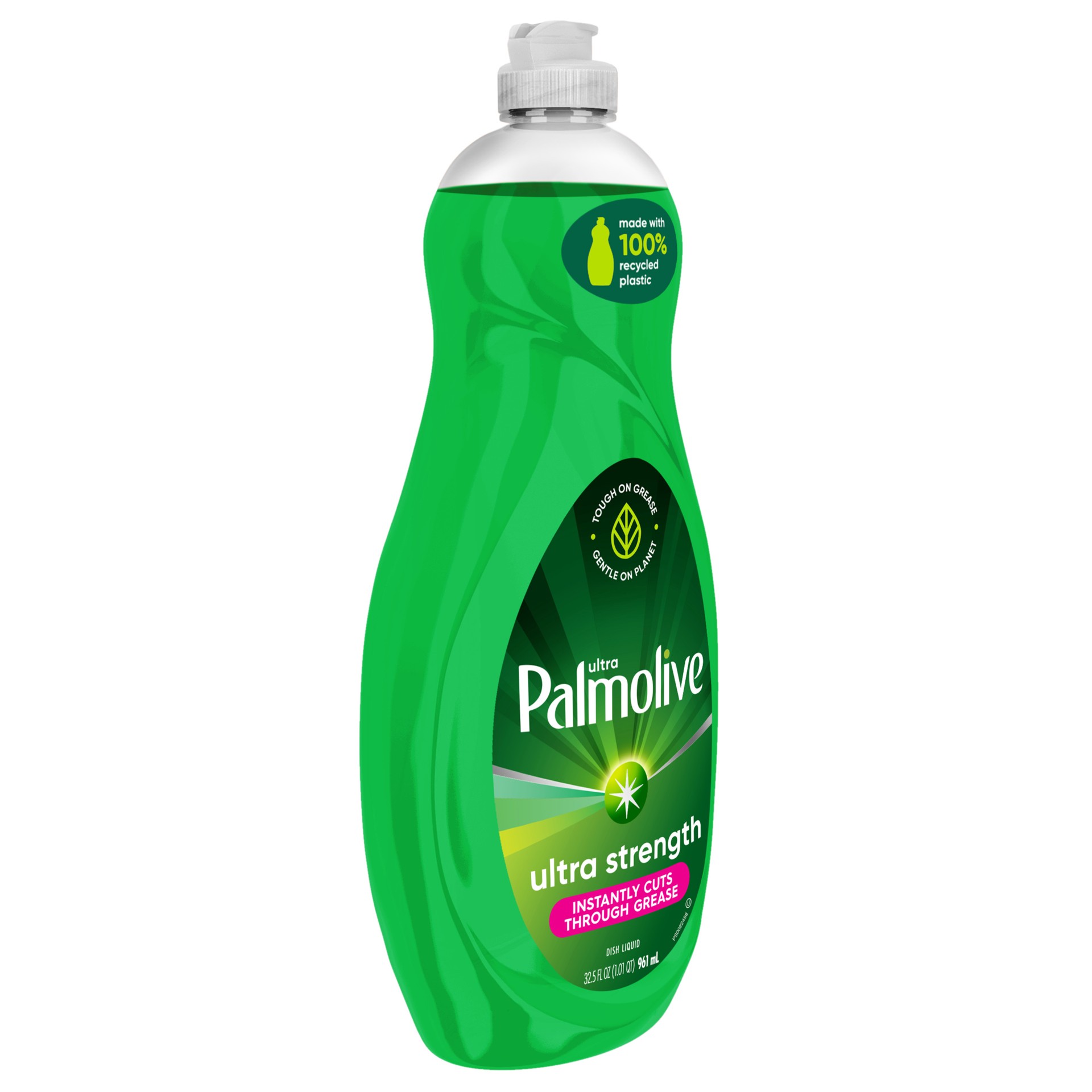 slide 7 of 8, Palmolive Ultra Dishwashing Liquid Dish Soap, Ultra Strength Original- 32.5 Fluid Ounce, 32.5 fl oz