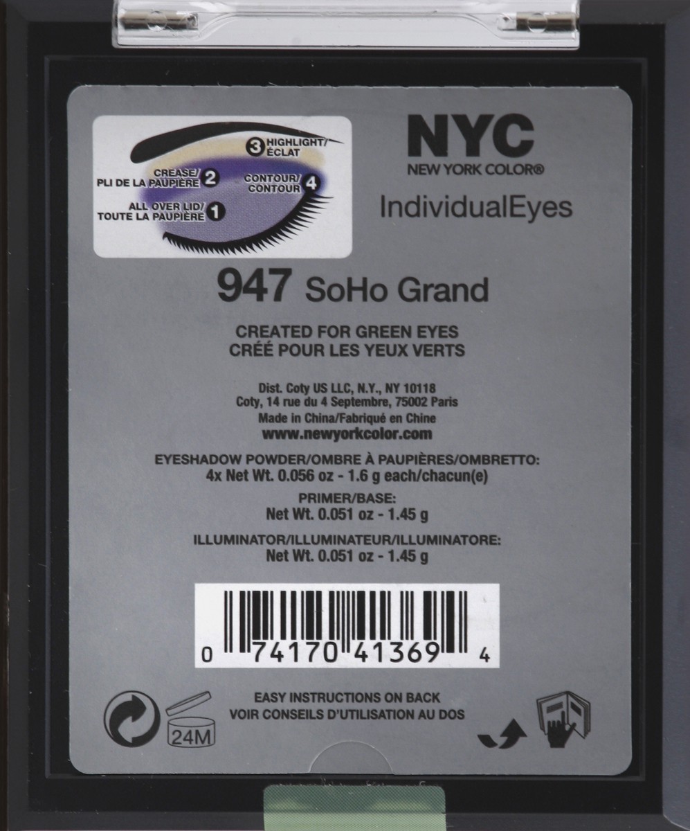 slide 3 of 5, NYC Eye Shadow 1 ea, 0.158 oz