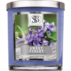 SoBe Sweet Violet 11 oz Candle