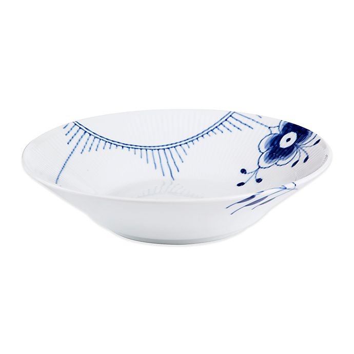 slide 1 of 1, Royal Copenhagen Fluted Mega Pasta Bowl - Blue, 1 ct