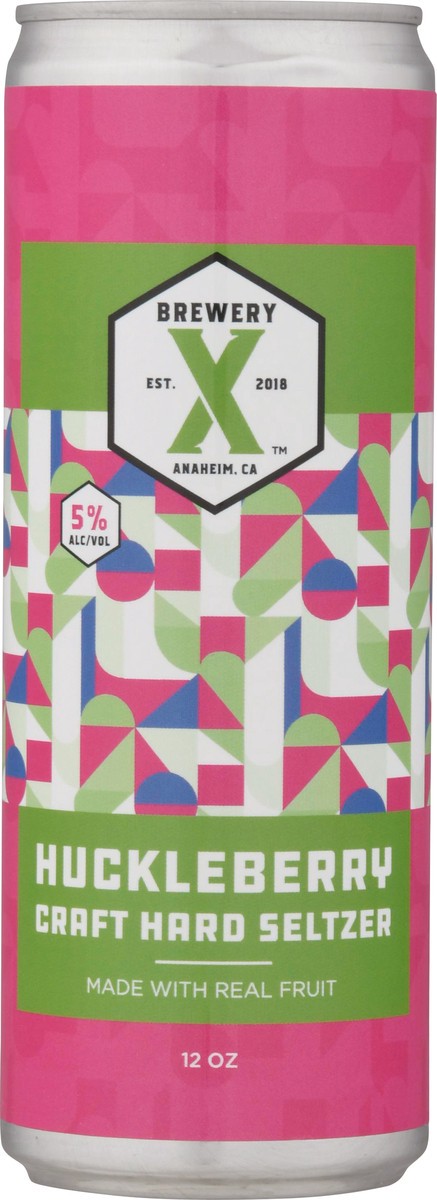 slide 4 of 13, Brewery X Huckleberry Hard Seltzer 12 oz Can, 12 oz