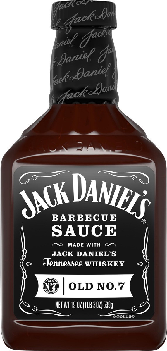 slide 4 of 8, Jack Daniel's Old No. 7 Barbecue Sauce, 19 oz