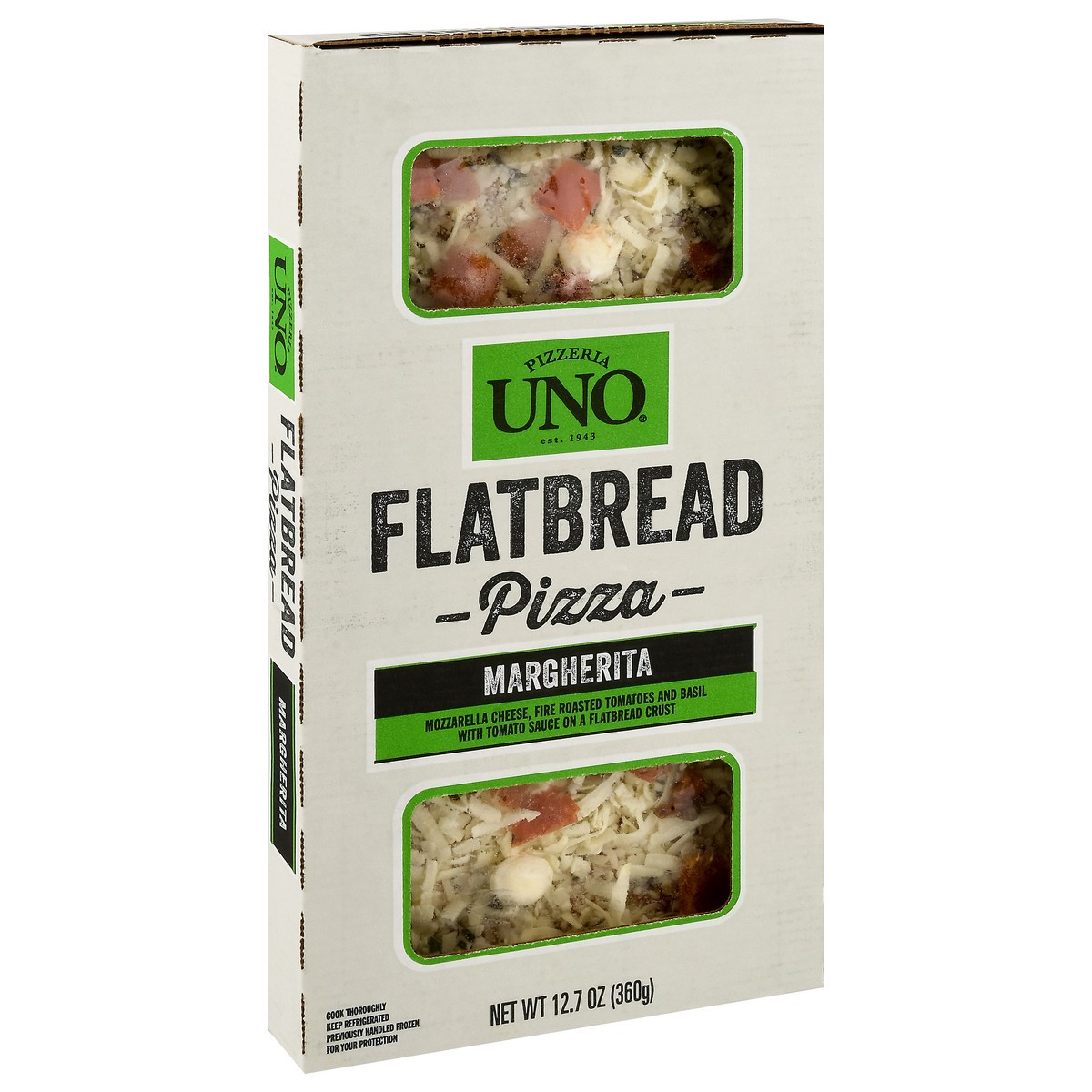 slide 7 of 13, Pizzeria UNO 6x12 Margherita Deli Flatbread, 12.7 oz