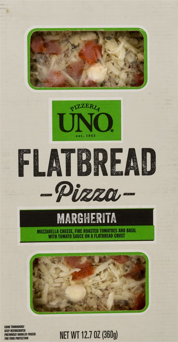 slide 3 of 13, Pizzeria UNO 6x12 Margherita Deli Flatbread, 12.7 oz