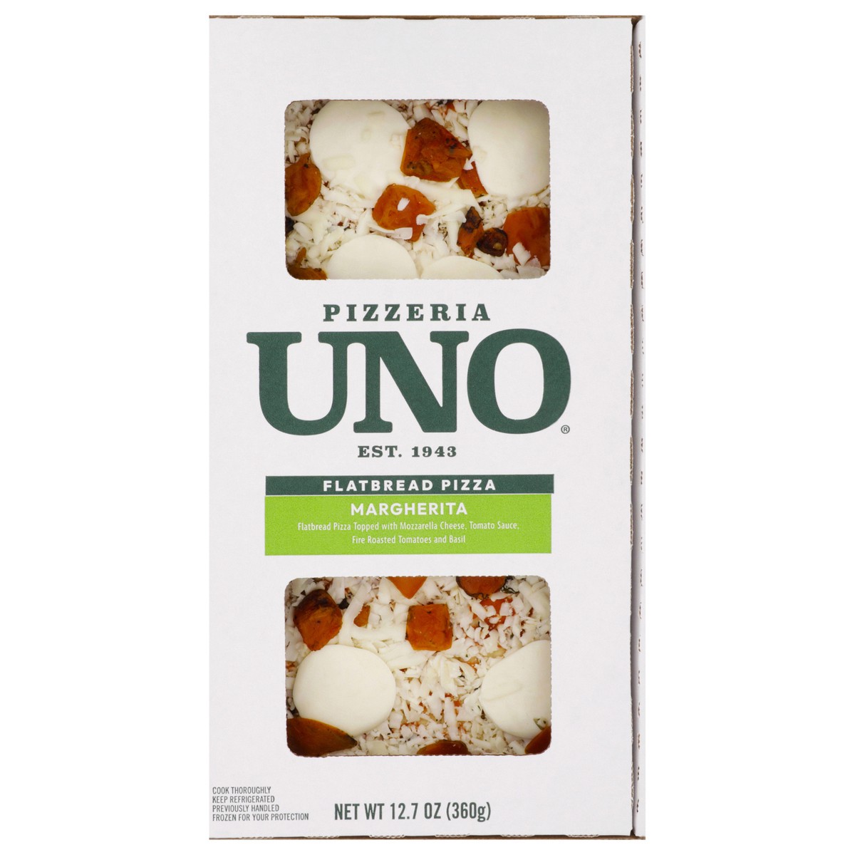 slide 1 of 13, Pizzeria UNO 6x12 Margherita Deli Flatbread, 12.7 oz