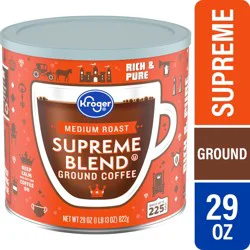 Kroger Supreme Blend Medium Roast Ground Coffee