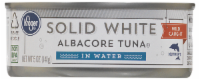 slide 1 of 1, Kroger Solid White Albacore Tuna In Water, 5 oz