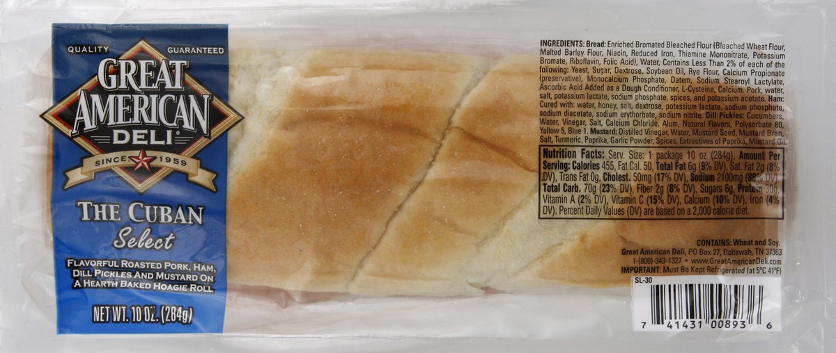 slide 1 of 5, Great American Sandwich 10 oz, 10 oz