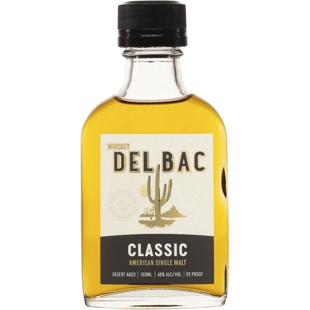 slide 1 of 1, Del Bac Classic Unsmoked Whiskey, 100 ml