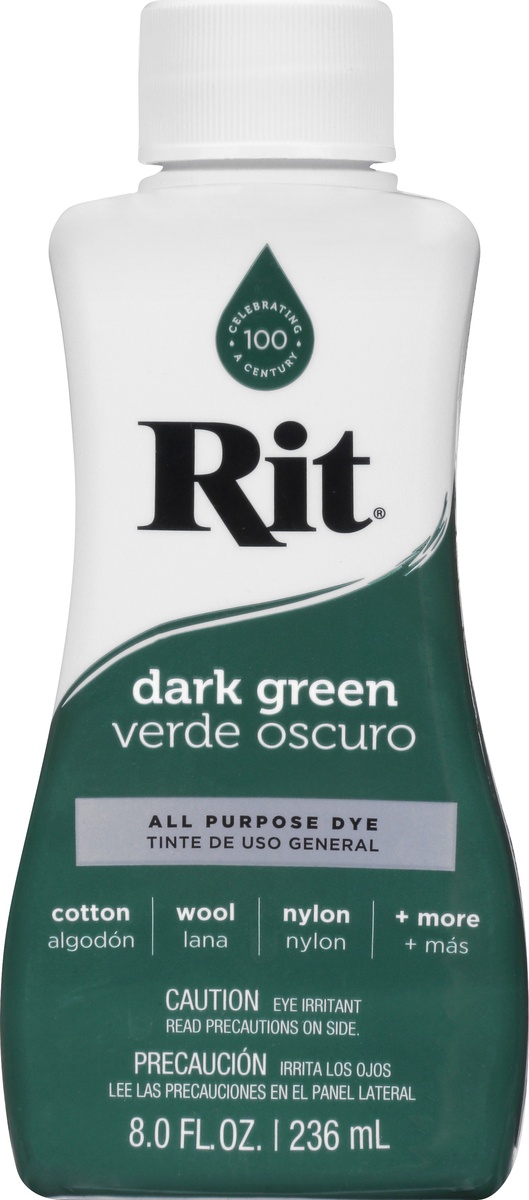 slide 7 of 8, Rit Liquid Dye - Dark Green, 1 ct