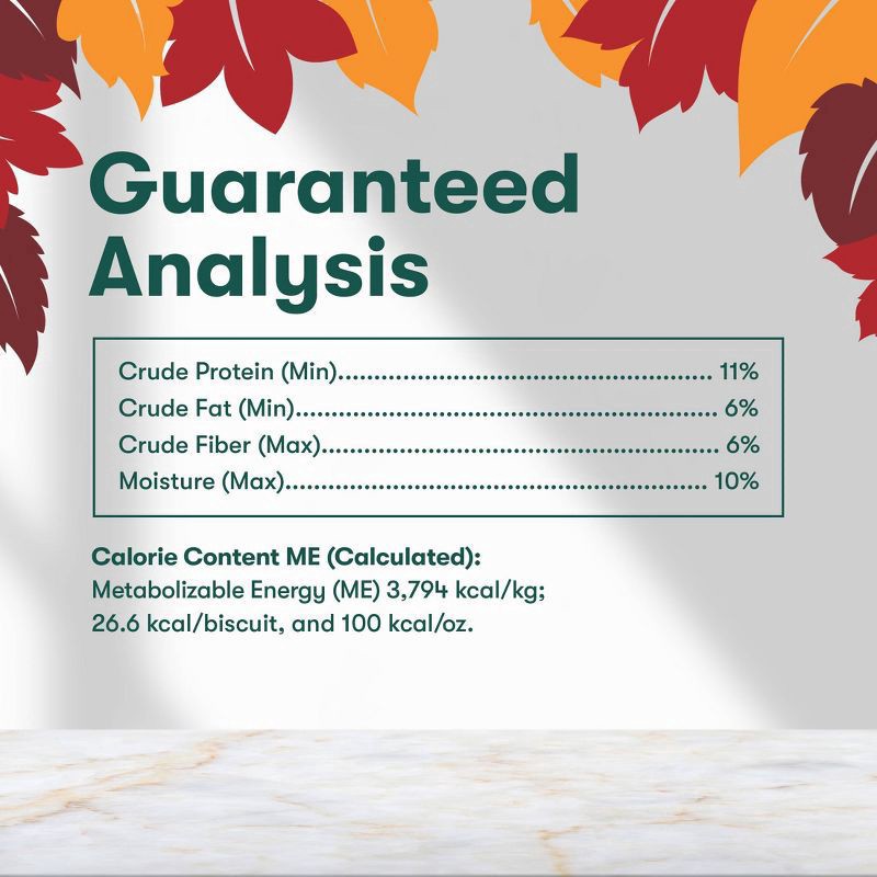 slide 3 of 6, Jinx Halloween Pumpkin & Apple Crunchy Dog Treat Biscuits - 16oz, 16 oz