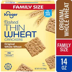 Kroger Baked Wheat Crisp Crackers