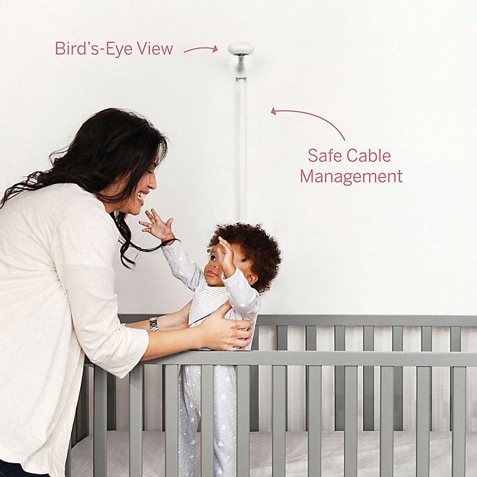 slide 7 of 8, Nanit Plus Smart Baby Monitor & Wall Mount, 1 ct