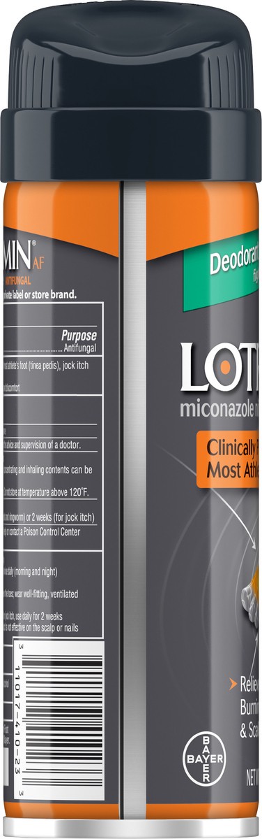 slide 6 of 8, Lotrimin Antifungal Deodorant Powder Spray 133 g Aerosol, 133 g