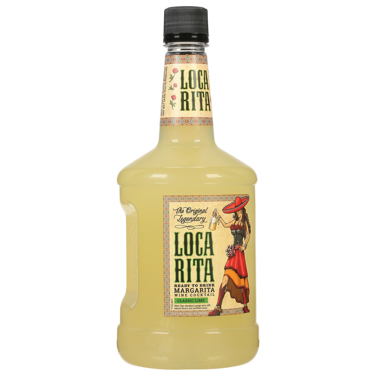 slide 7 of 10, Loca Rita Margarita Classic Lime Wine Cocktail 1 ea, 1 ct