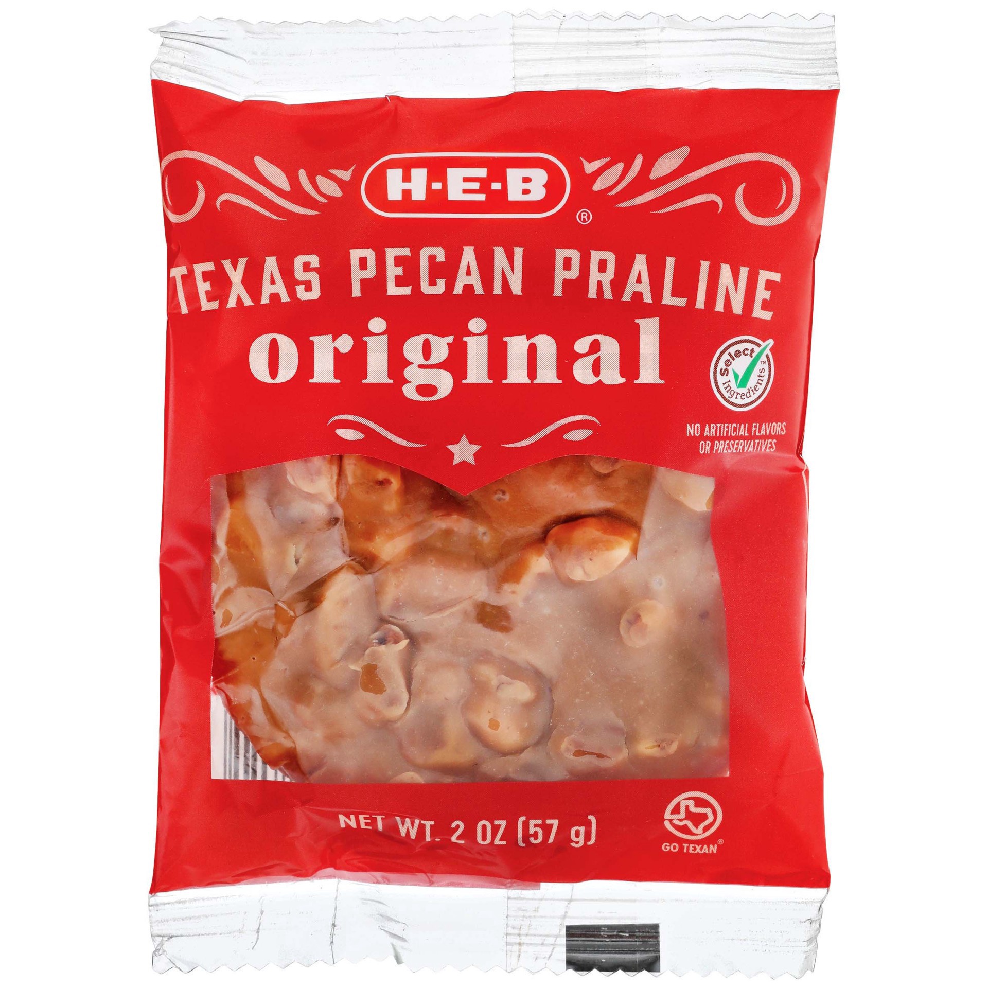 slide 1 of 1, H-E-B Original Creamy Pecan, 2 oz