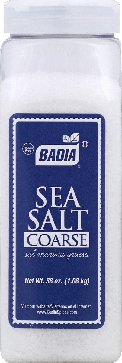 slide 4 of 7, Badia Sal Marina Gruesa (Sea Salt Coarse) Jar, 1 ct