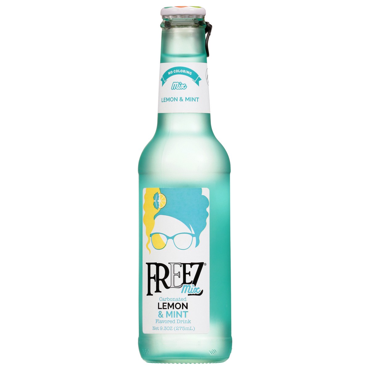 slide 3 of 9, Freez Mix Soda Lemon Mint - 275 ml, 275 ml
