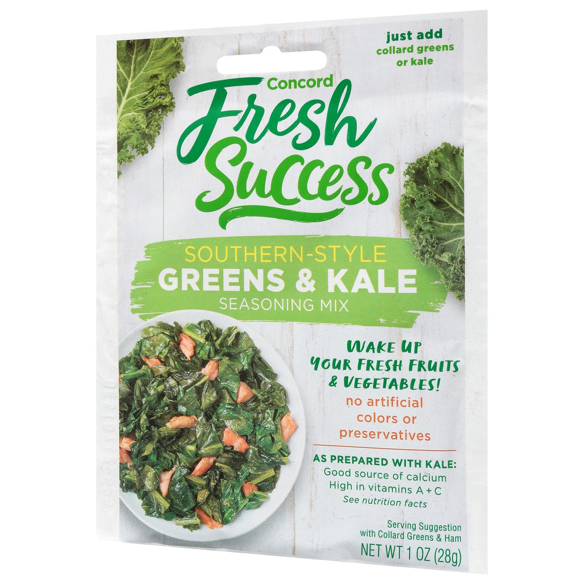 slide 10 of 14, Concord Foods Greens Kale Seasoning Mix - 1 oz, 1 oz