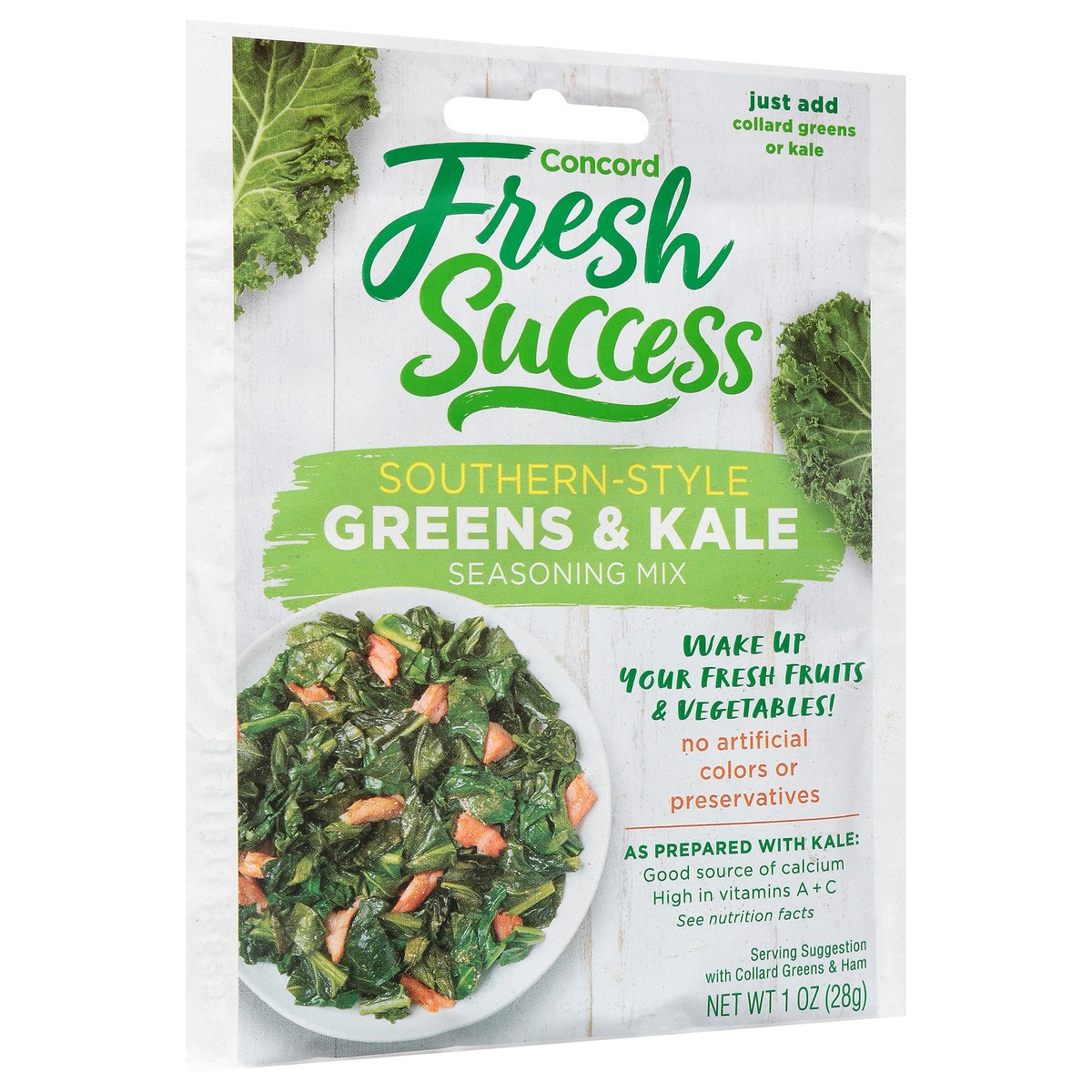 slide 12 of 14, Concord Foods Greens Kale Seasoning Mix - 1 oz, 1 oz