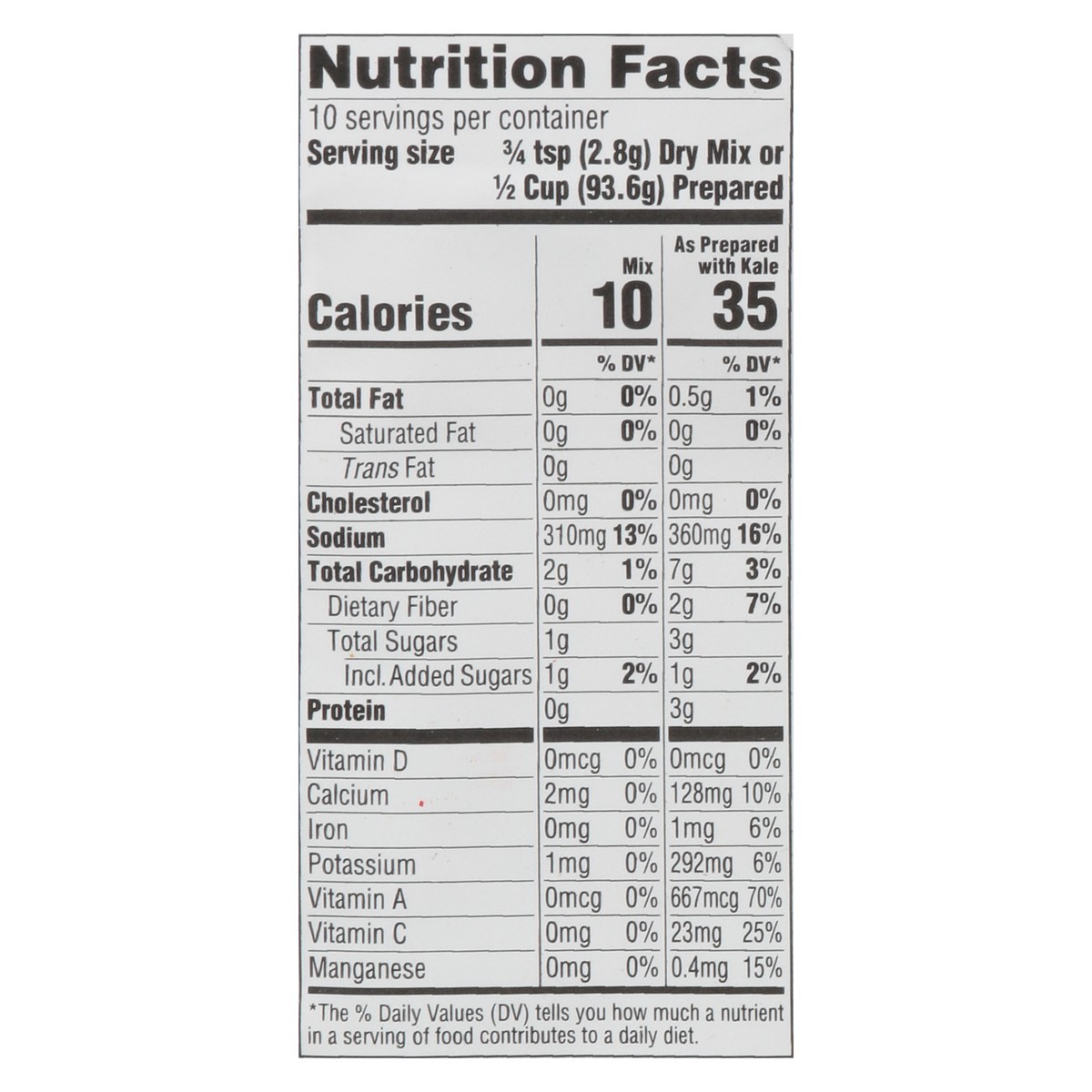 slide 4 of 14, Concord Foods Greens Kale Seasoning Mix - 1 oz, 1 oz