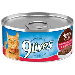 1/5.5Oz 9Lives Beef Chkn In Grvy Sngl