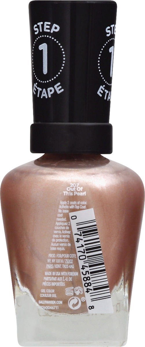 slide 8 of 11, Sally Hansen Miracle Gel Out of This Pearl 207 Gel Color 14.7 ml, 14.70 mL