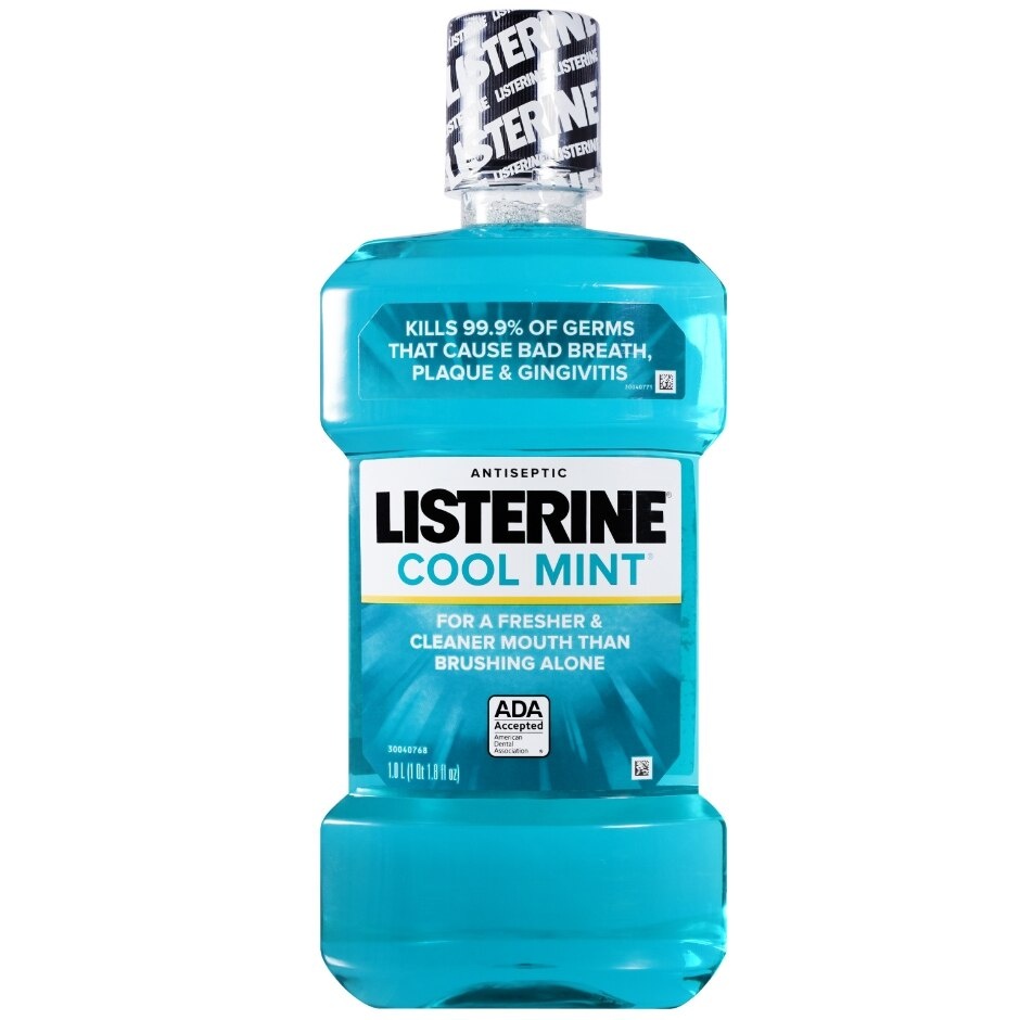 slide 1 of 1, Listerine Cool Mint Antiseptic, 50.700001 oz