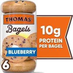 Thomas' Blueberry Bagels, 6 count, 18 oz