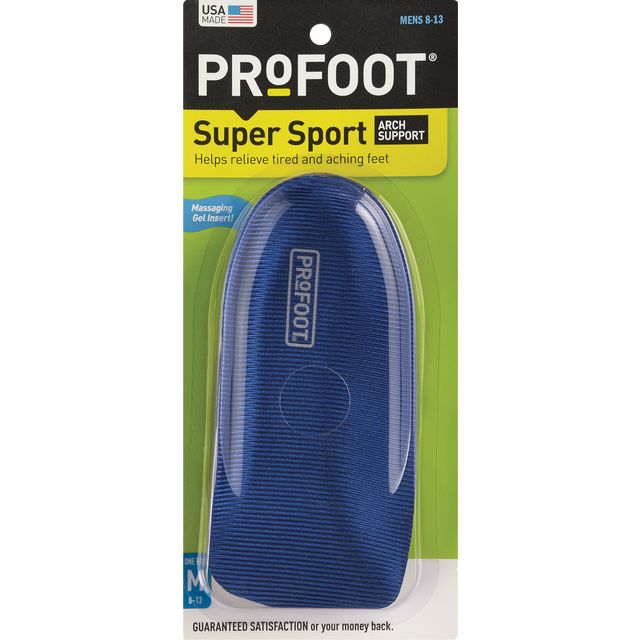 slide 1 of 1, PROFOOT Arch Support, Men's, Fits All, 1 ct