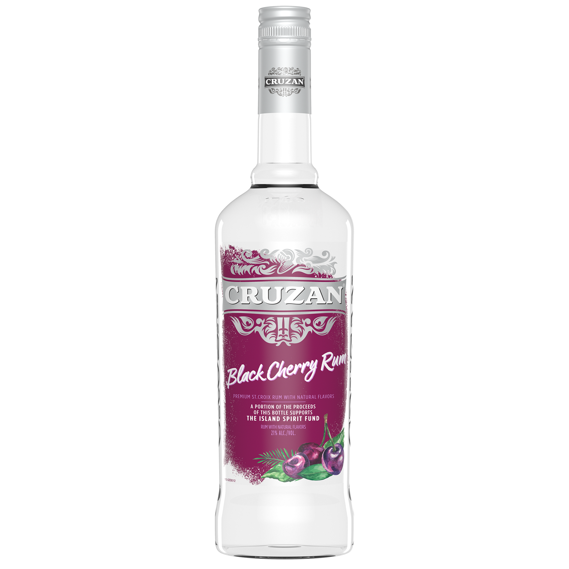 slide 2 of 2, Cruzan Black Cherry Rum, 750 ml