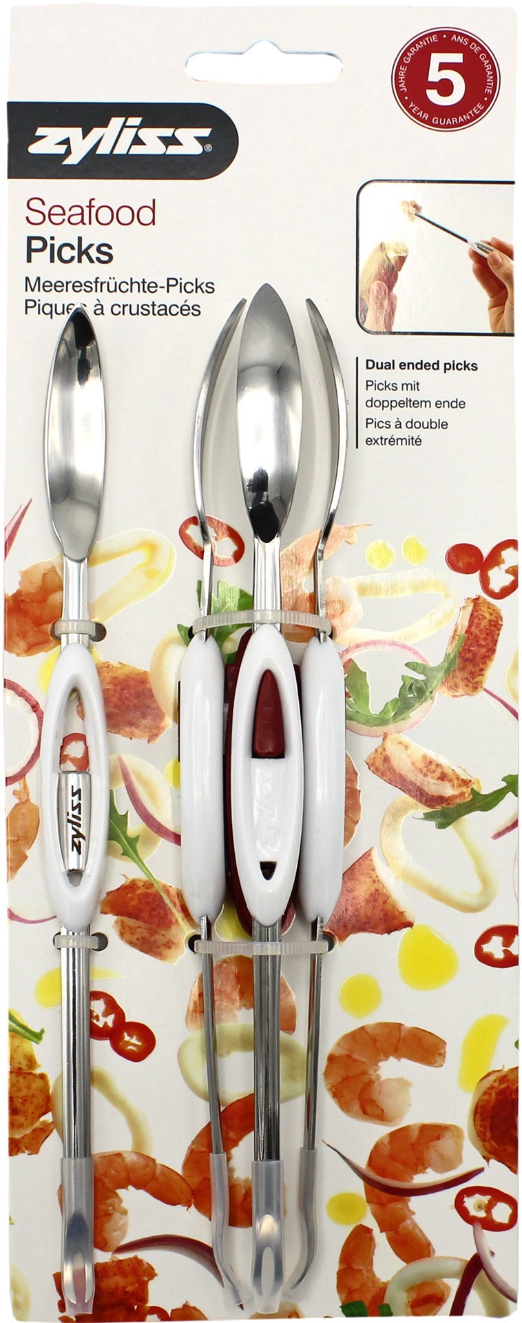 slide 1 of 1, Zyliss Zy Seafood Picks - EA, 1 ct