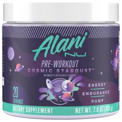 Alani Nu Preworkout Cosmic Stardust 20srv