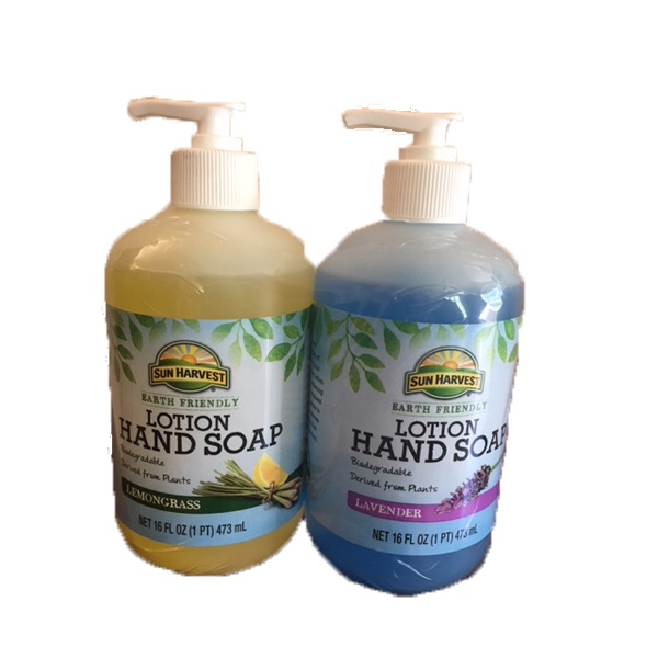 slide 1 of 1, Sun Harvest Hand Soap Twin Pack Lemon/Lavender, 2 ct; 16 oz