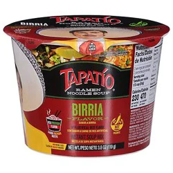 Tapatio Noodle Soup Birria Bowl