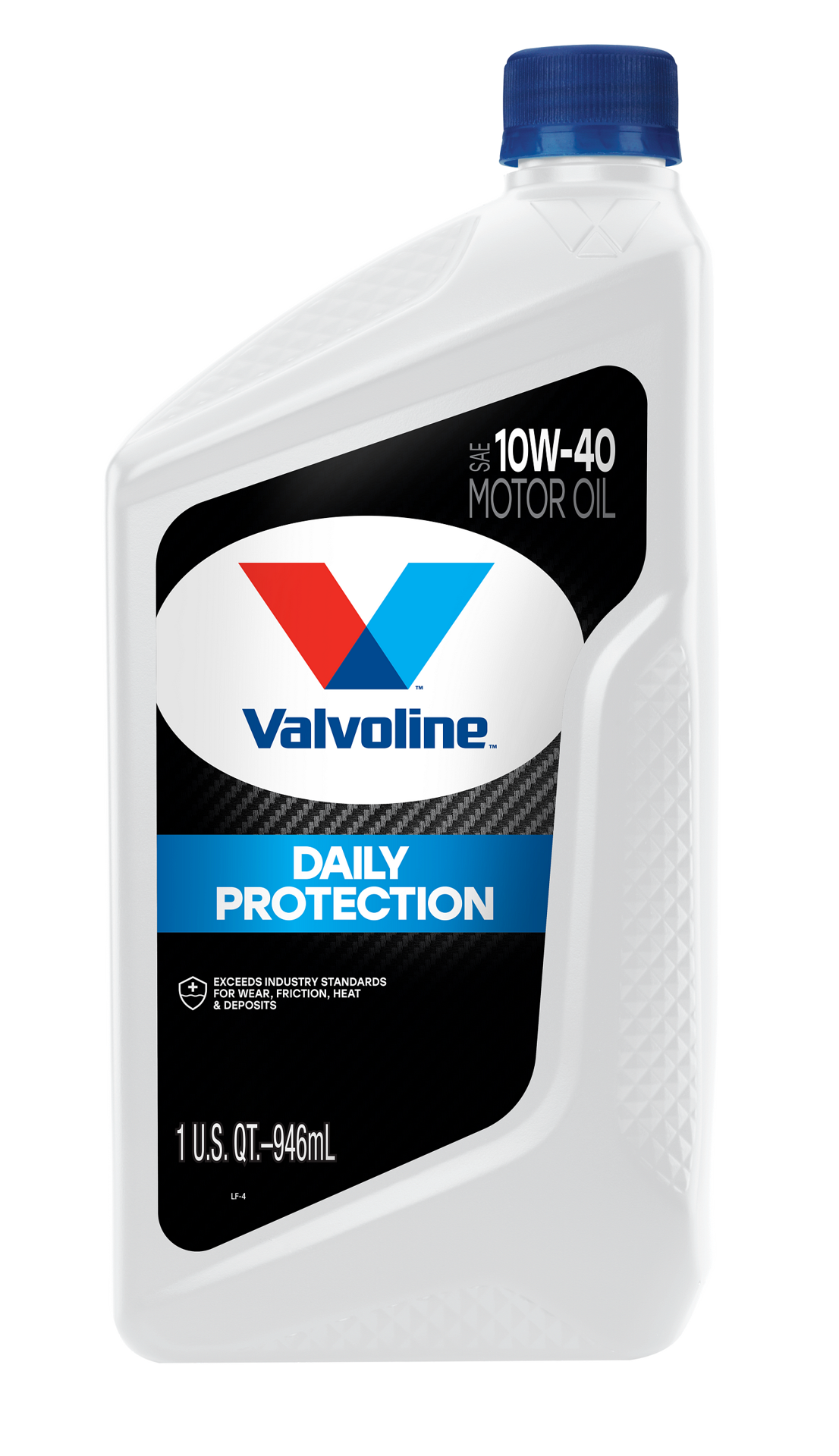slide 1 of 2, Valvoline Daily Protection SAE 10W-40 Conventional Motor Oil 1 QT, 1 ct