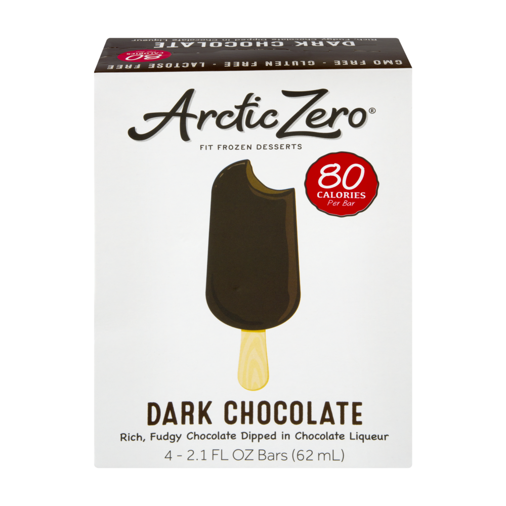 slide 1 of 4, Arctic Zero Bars Chocolate Dip, 2.1 oz