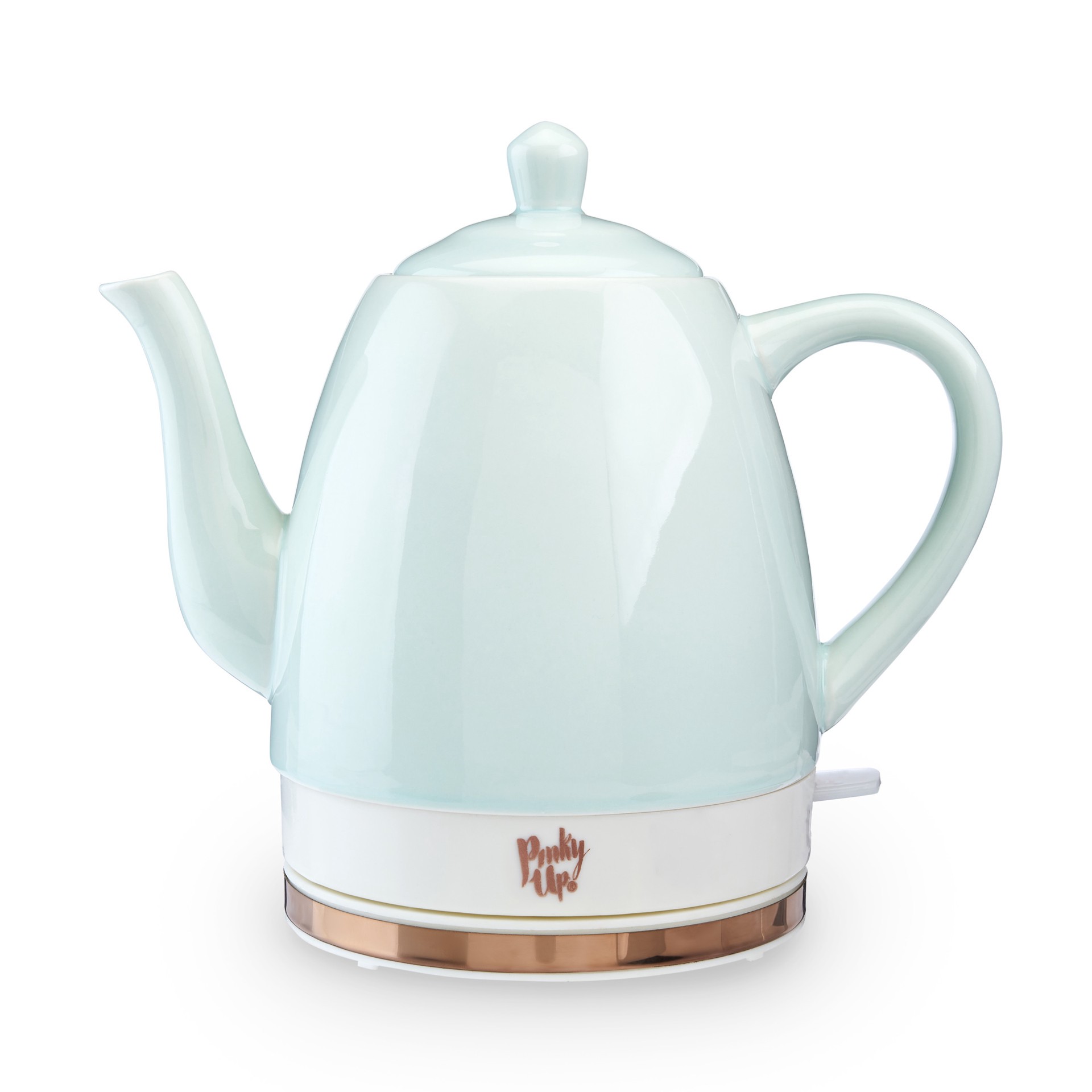 slide 1 of 5, true Pinky Up Electric Noelle Tea Kettle, 1 ct