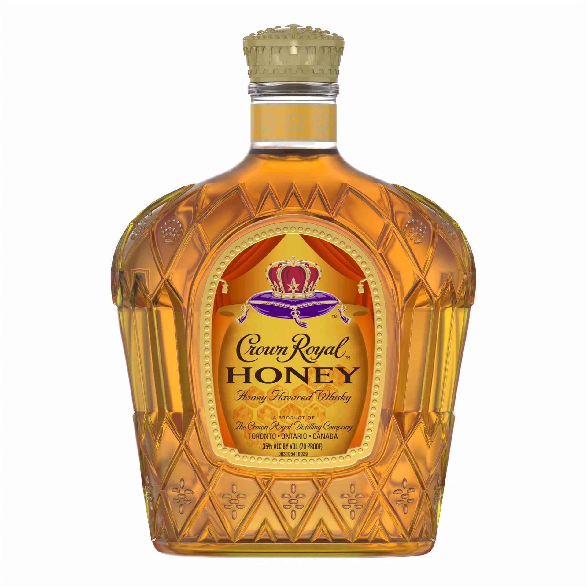 slide 1 of 3, Crown Royal Honey Flavored Whisky, 750 mL, 750 ml